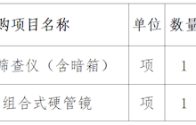 田东县中医医院关于双目视力筛查仪等设备采购院内现场推介询价会公告