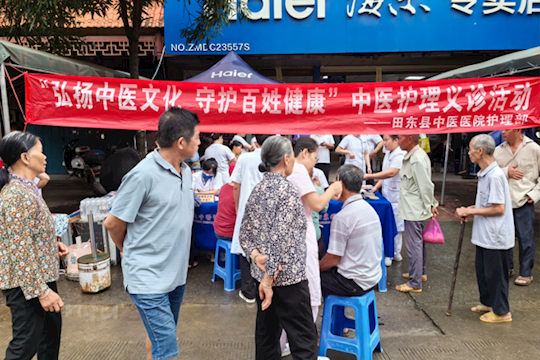 中医护理义诊第三站·义圩镇——雨过天晴，健康服务暖人心