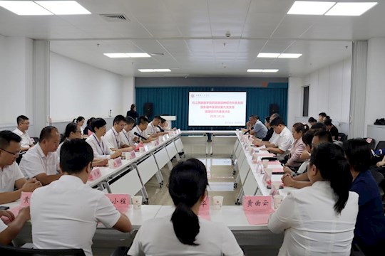 右江民族医学院附属医院神经内科党支部与田东县中医医院第九党支部开展党建结对共建活动