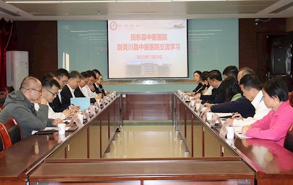 桂北灵川迎远客 右江杏林叙深情——田东县中医医院赴灵川县中医医院交流指导